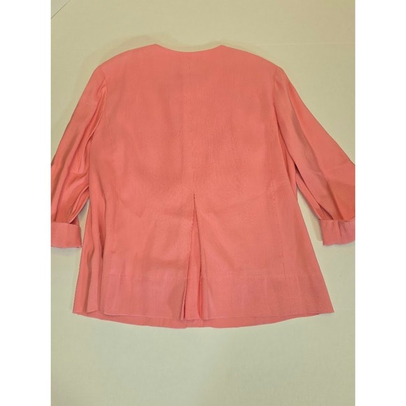 Evelyn & Arthur Women's Coral Pink 2 Piece Pant Suit Set Size 8 - Picture 2 of 11